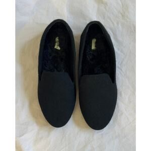 NWOT Birdies "The Starling" Faux Fur Lined Wool Slipper Loafer Size 7.5